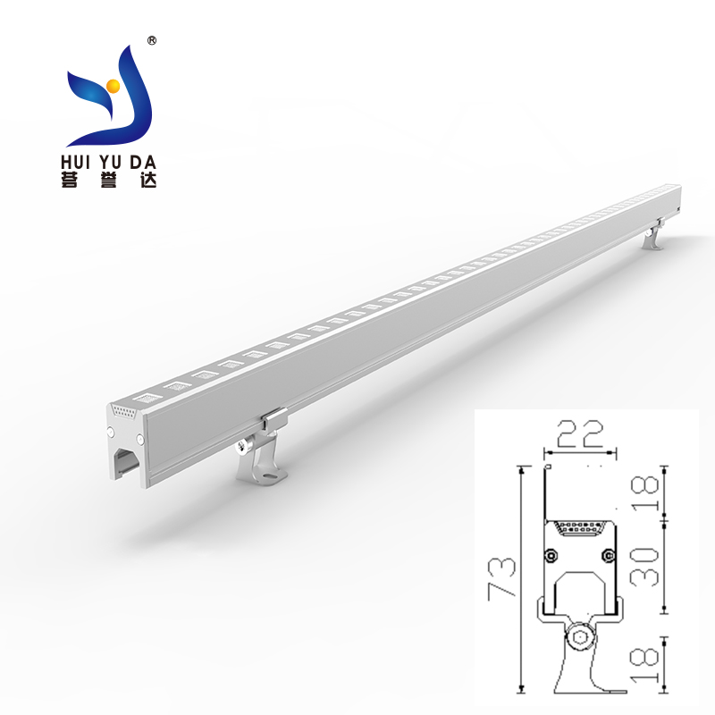 LED线性洗墙灯-锦旗系列