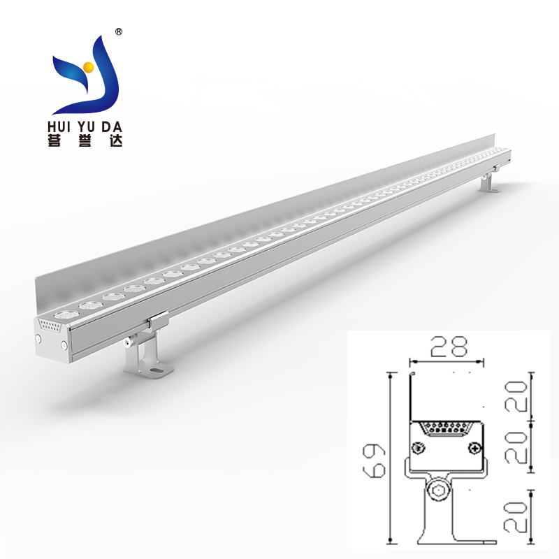 LED线性洗墙灯-锦旗系列